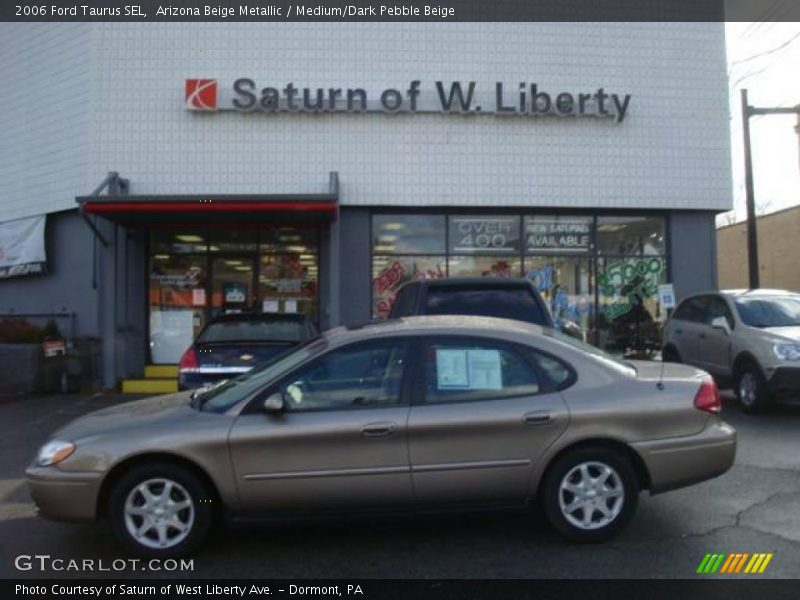 Arizona Beige Metallic / Medium/Dark Pebble Beige 2006 Ford Taurus SEL