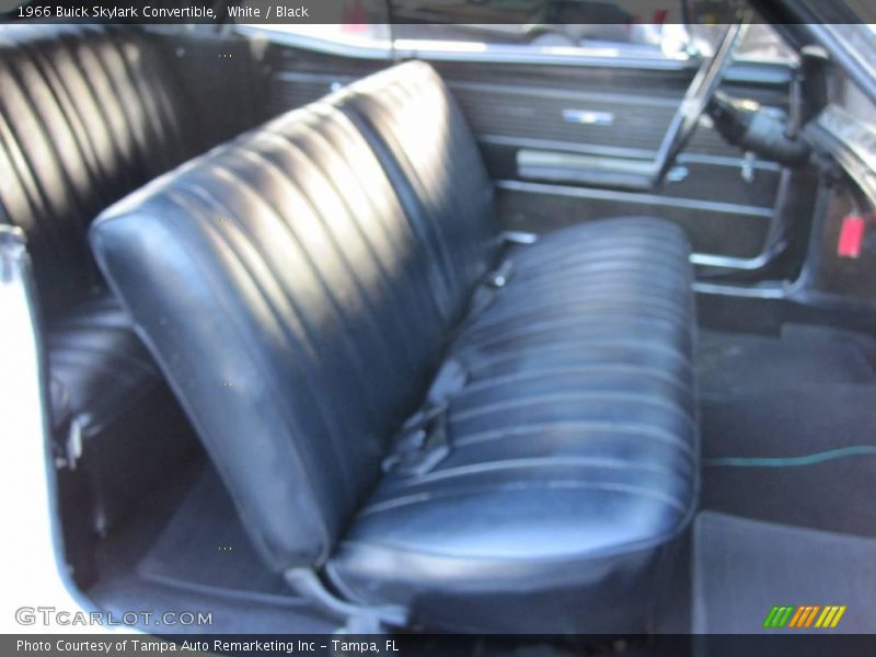 White / Black 1966 Buick Skylark Convertible