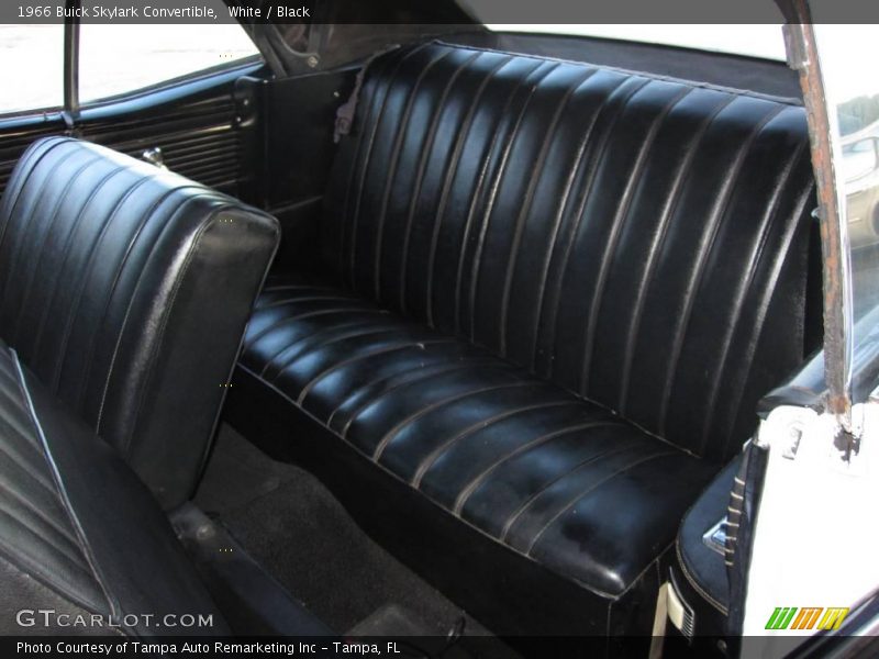 White / Black 1966 Buick Skylark Convertible