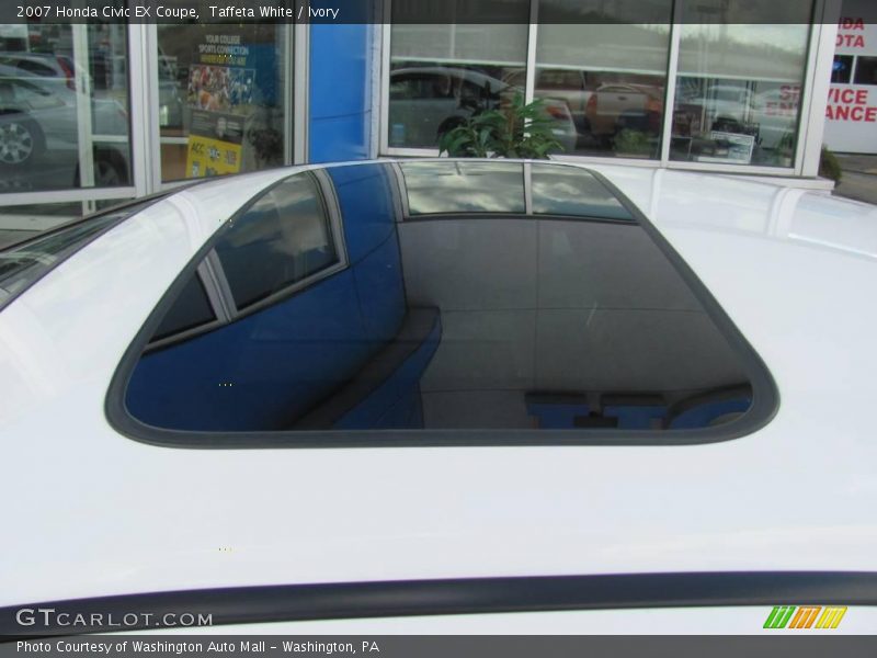 Taffeta White / Ivory 2007 Honda Civic EX Coupe