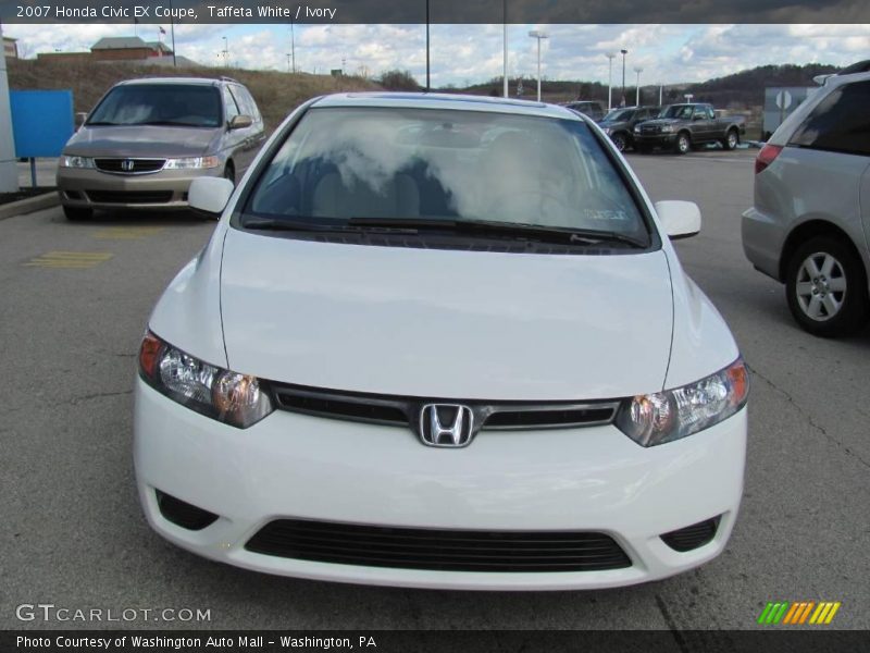 Taffeta White / Ivory 2007 Honda Civic EX Coupe