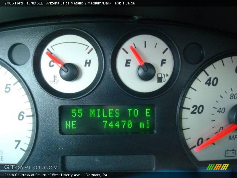 Arizona Beige Metallic / Medium/Dark Pebble Beige 2006 Ford Taurus SEL