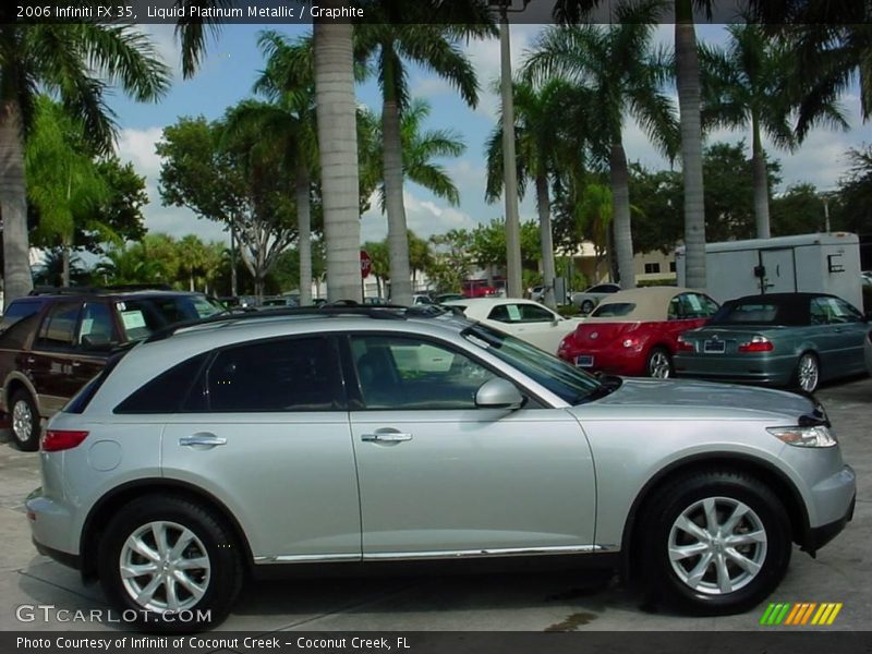 Liquid Platinum Metallic / Graphite 2006 Infiniti FX 35