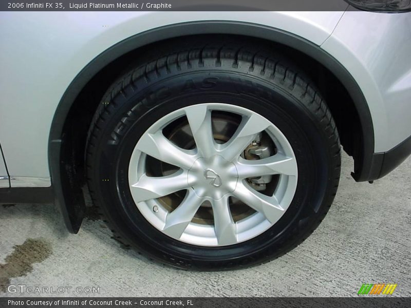 Liquid Platinum Metallic / Graphite 2006 Infiniti FX 35