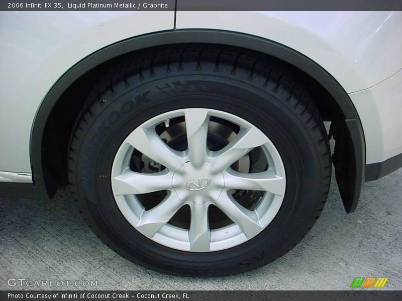 Liquid Platinum Metallic / Graphite 2006 Infiniti FX 35