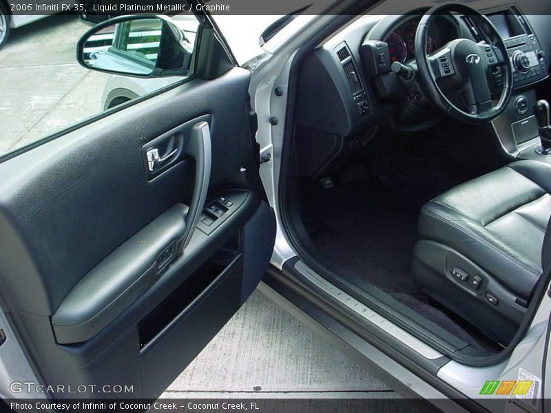 Liquid Platinum Metallic / Graphite 2006 Infiniti FX 35