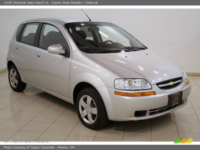 Cosmic Silver Metallic / Charcoal 2008 Chevrolet Aveo Aveo5 LS