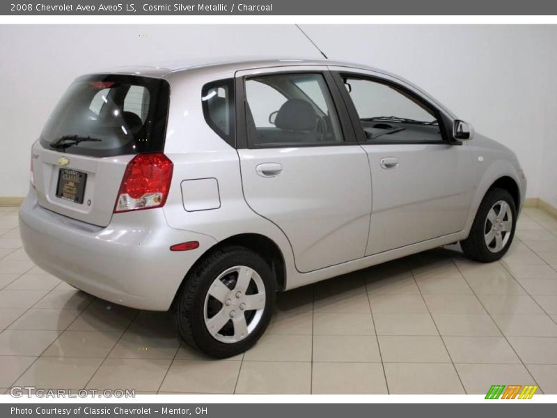 Cosmic Silver Metallic / Charcoal 2008 Chevrolet Aveo Aveo5 LS
