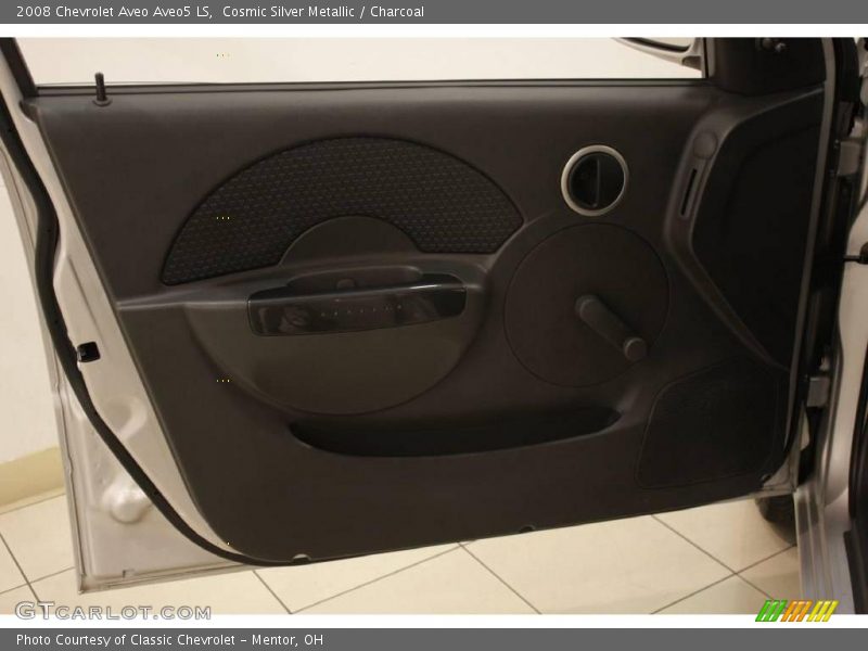 Cosmic Silver Metallic / Charcoal 2008 Chevrolet Aveo Aveo5 LS