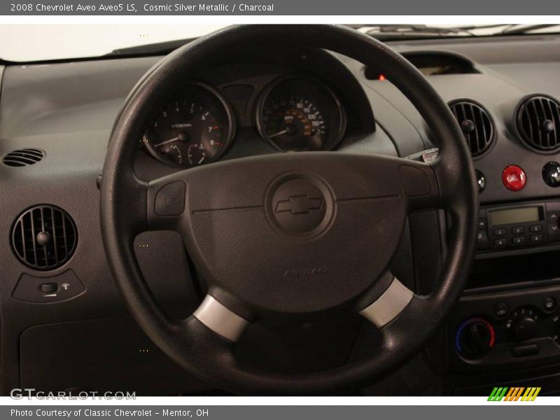 Cosmic Silver Metallic / Charcoal 2008 Chevrolet Aveo Aveo5 LS