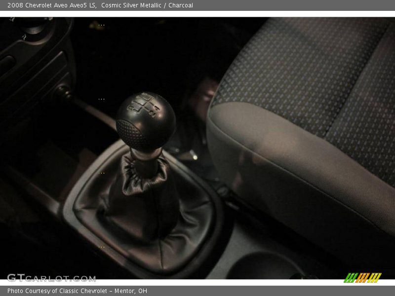 Cosmic Silver Metallic / Charcoal 2008 Chevrolet Aveo Aveo5 LS