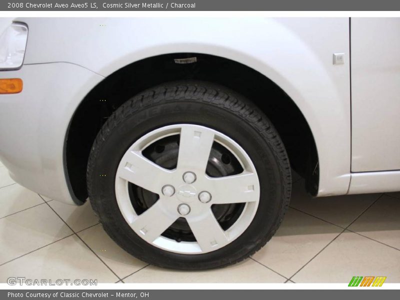 Cosmic Silver Metallic / Charcoal 2008 Chevrolet Aveo Aveo5 LS