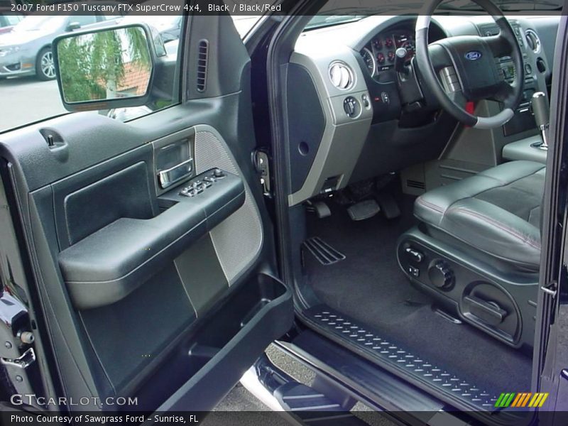 Black / Black/Red 2007 Ford F150 Tuscany FTX SuperCrew 4x4
