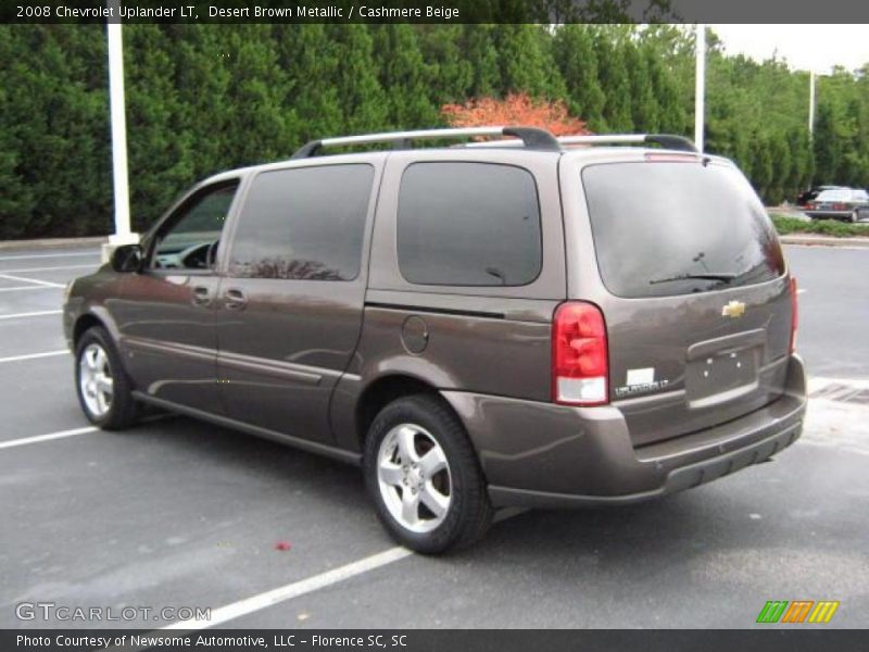 Desert Brown Metallic / Cashmere Beige 2008 Chevrolet Uplander LT
