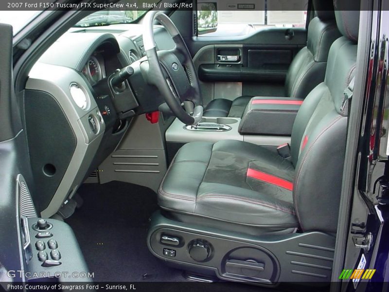 Black / Black/Red 2007 Ford F150 Tuscany FTX SuperCrew 4x4