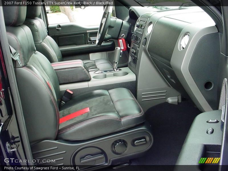 Black / Black/Red 2007 Ford F150 Tuscany FTX SuperCrew 4x4