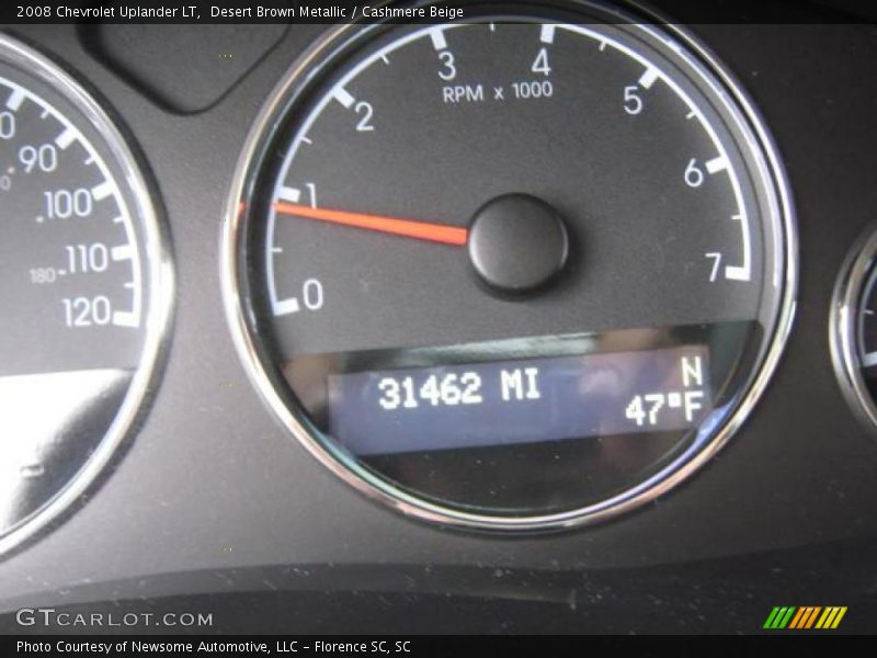 Desert Brown Metallic / Cashmere Beige 2008 Chevrolet Uplander LT