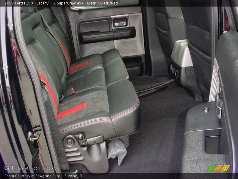 Black / Black/Red 2007 Ford F150 Tuscany FTX SuperCrew 4x4