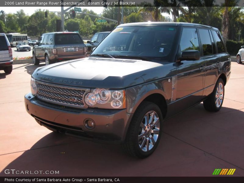 Bonatti Grey / Jet Black/Jet 2006 Land Rover Range Rover Supercharged
