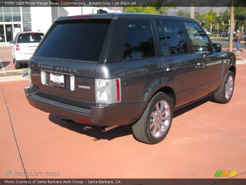 Bonatti Grey / Jet Black/Jet 2006 Land Rover Range Rover Supercharged