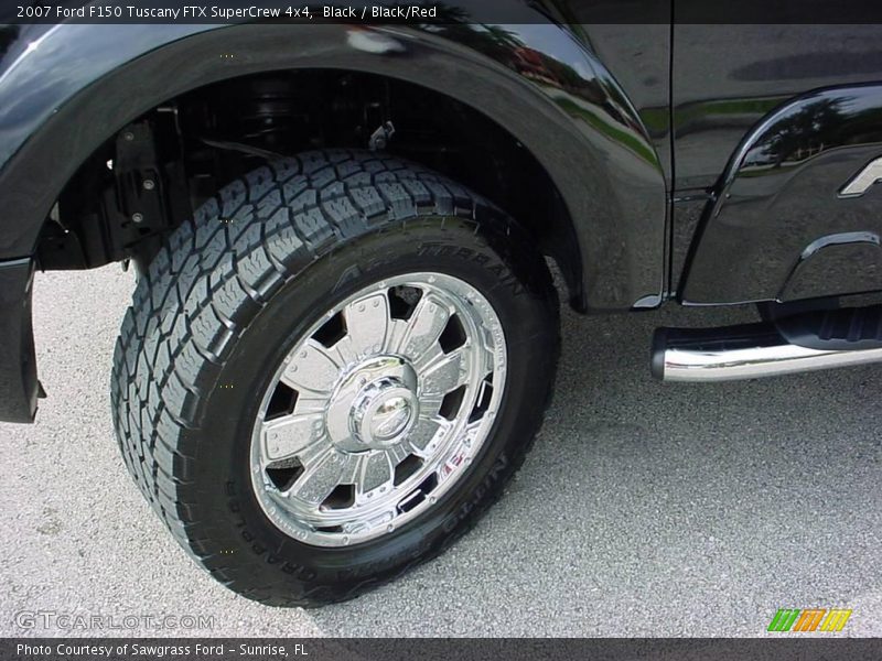 Black / Black/Red 2007 Ford F150 Tuscany FTX SuperCrew 4x4