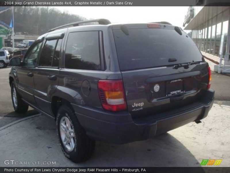 Graphite Metallic / Dark Slate Gray 2004 Jeep Grand Cherokee Laredo 4x4