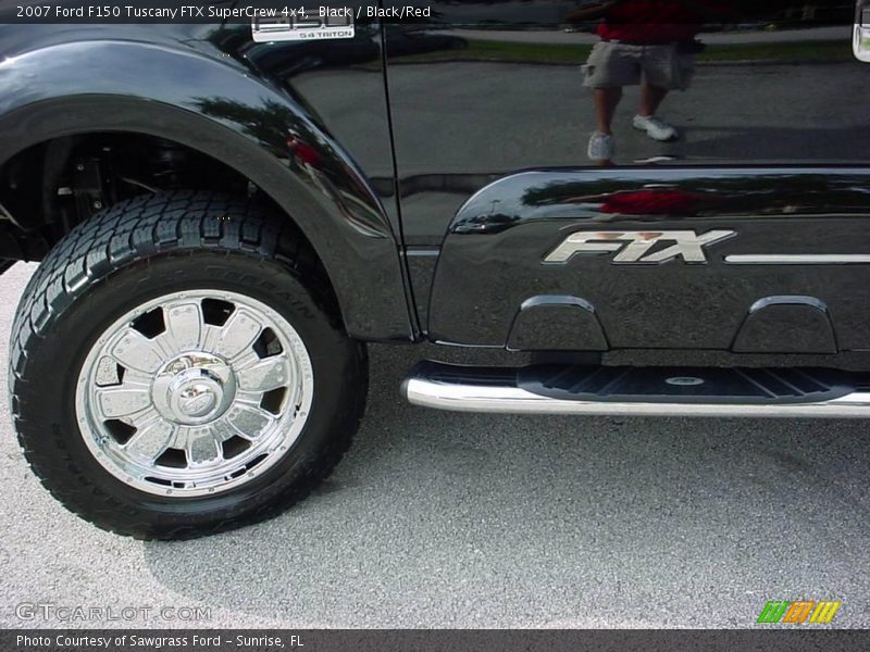 Black / Black/Red 2007 Ford F150 Tuscany FTX SuperCrew 4x4