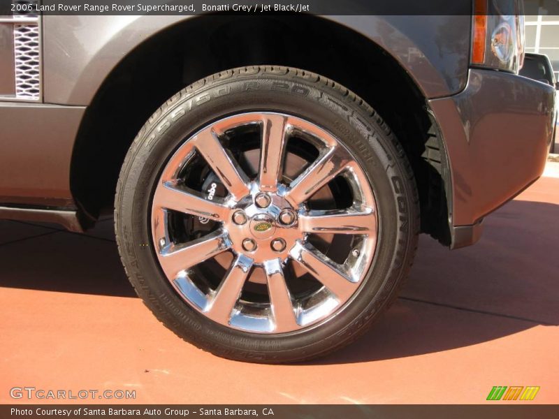 Bonatti Grey / Jet Black/Jet 2006 Land Rover Range Rover Supercharged