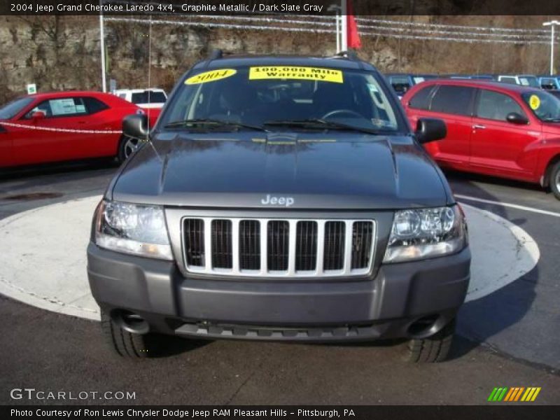 Graphite Metallic / Dark Slate Gray 2004 Jeep Grand Cherokee Laredo 4x4