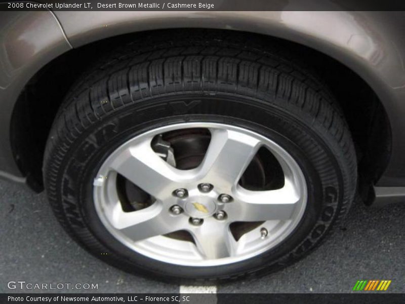 Desert Brown Metallic / Cashmere Beige 2008 Chevrolet Uplander LT