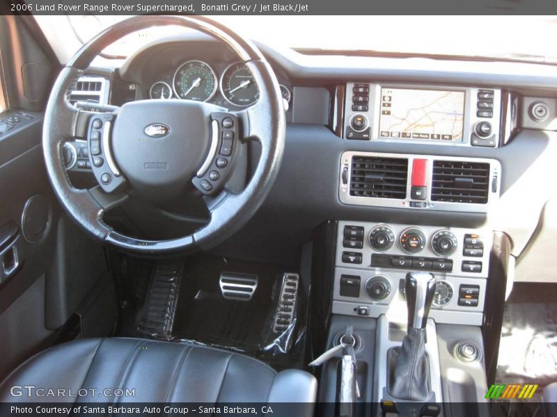 Bonatti Grey / Jet Black/Jet 2006 Land Rover Range Rover Supercharged