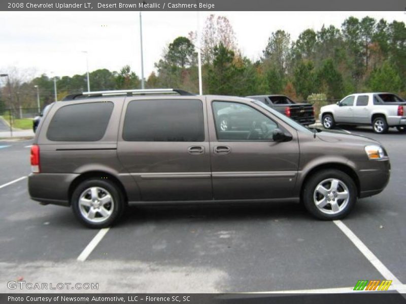 Desert Brown Metallic / Cashmere Beige 2008 Chevrolet Uplander LT