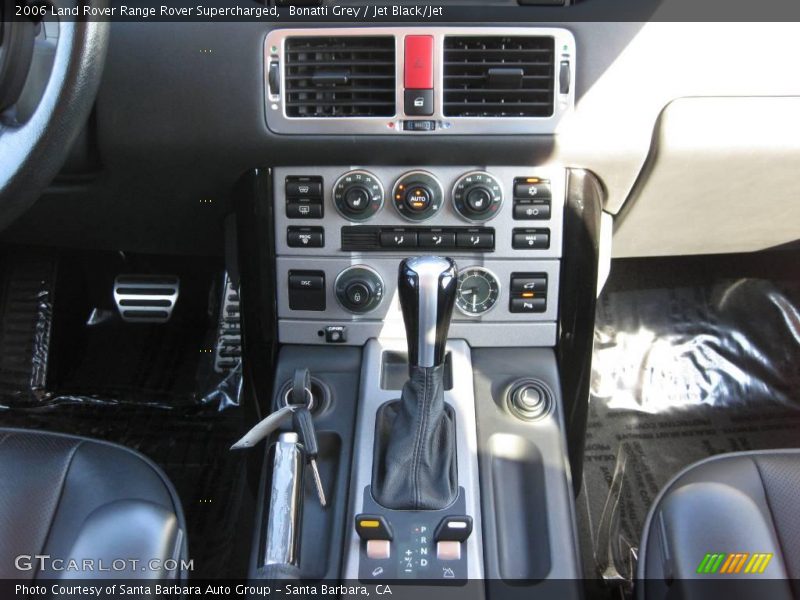 Bonatti Grey / Jet Black/Jet 2006 Land Rover Range Rover Supercharged