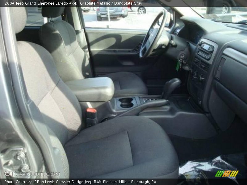 Graphite Metallic / Dark Slate Gray 2004 Jeep Grand Cherokee Laredo 4x4