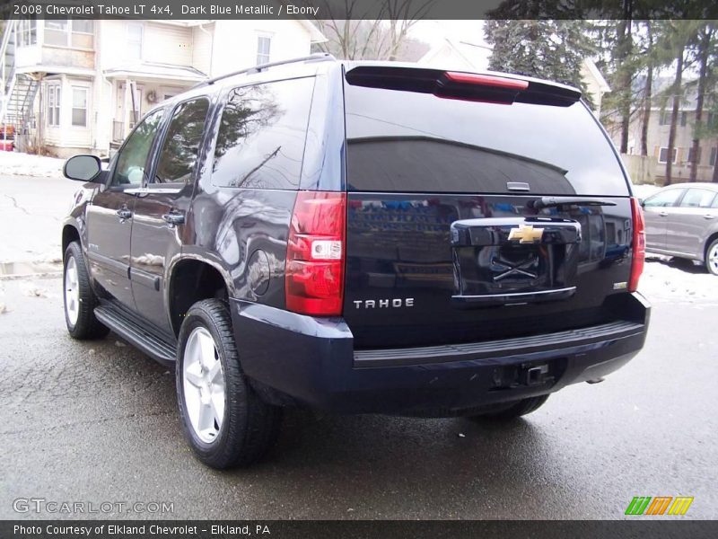 Dark Blue Metallic / Ebony 2008 Chevrolet Tahoe LT 4x4