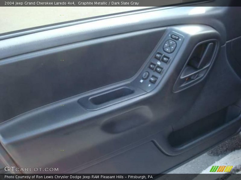 Graphite Metallic / Dark Slate Gray 2004 Jeep Grand Cherokee Laredo 4x4