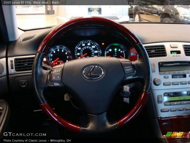 Black Onyx / Black 2005 Lexus ES 330