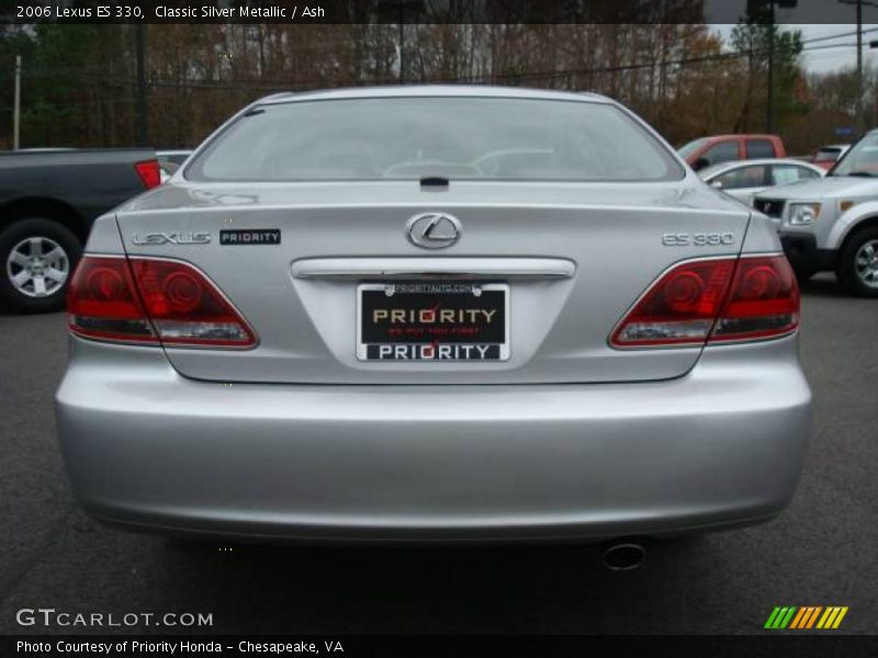 Classic Silver Metallic / Ash 2006 Lexus ES 330