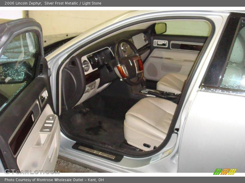 Silver Frost Metallic / Light Stone 2006 Lincoln Zephyr