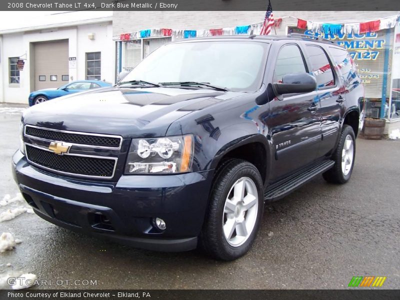 Dark Blue Metallic / Ebony 2008 Chevrolet Tahoe LT 4x4