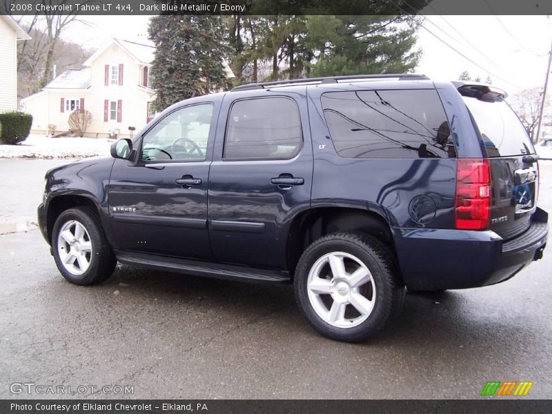 Dark Blue Metallic / Ebony 2008 Chevrolet Tahoe LT 4x4