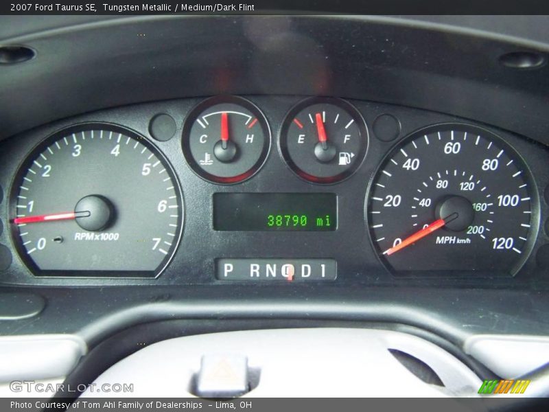 Tungsten Metallic / Medium/Dark Flint 2007 Ford Taurus SE