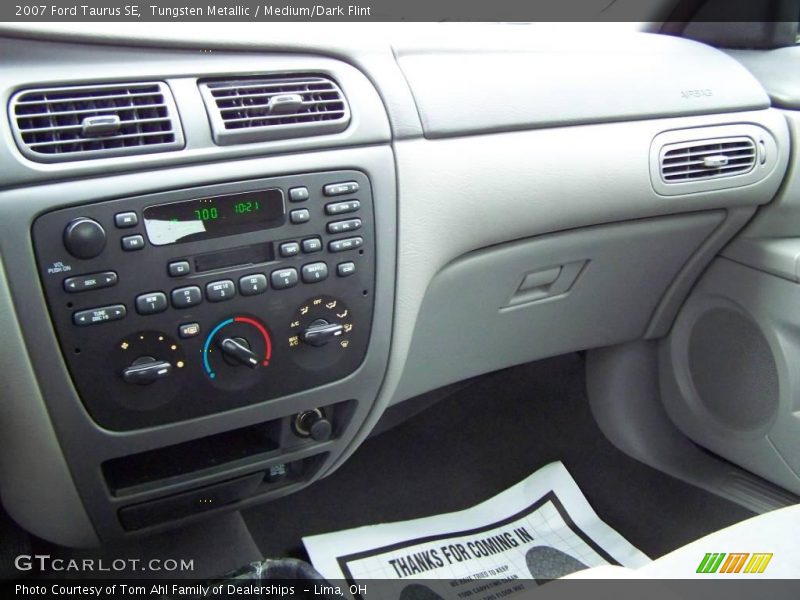 Tungsten Metallic / Medium/Dark Flint 2007 Ford Taurus SE