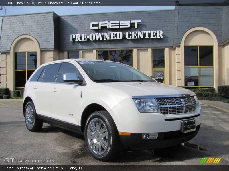 White Chocolate Tri Coat / Light Camel 2008 Lincoln MKX