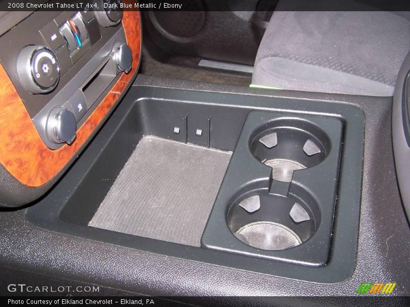 Dark Blue Metallic / Ebony 2008 Chevrolet Tahoe LT 4x4