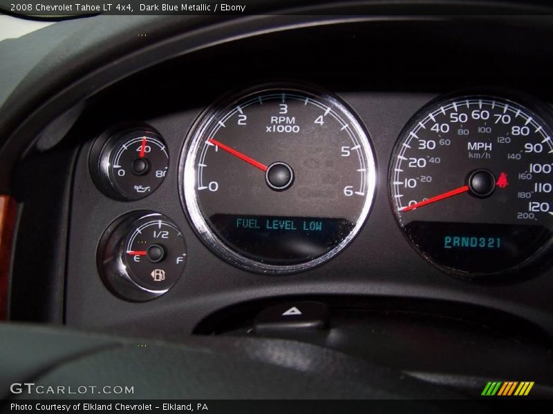 Dark Blue Metallic / Ebony 2008 Chevrolet Tahoe LT 4x4
