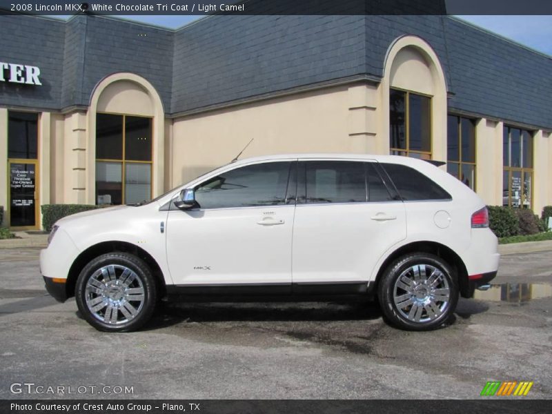 White Chocolate Tri Coat / Light Camel 2008 Lincoln MKX