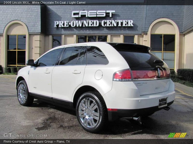 White Chocolate Tri Coat / Light Camel 2008 Lincoln MKX