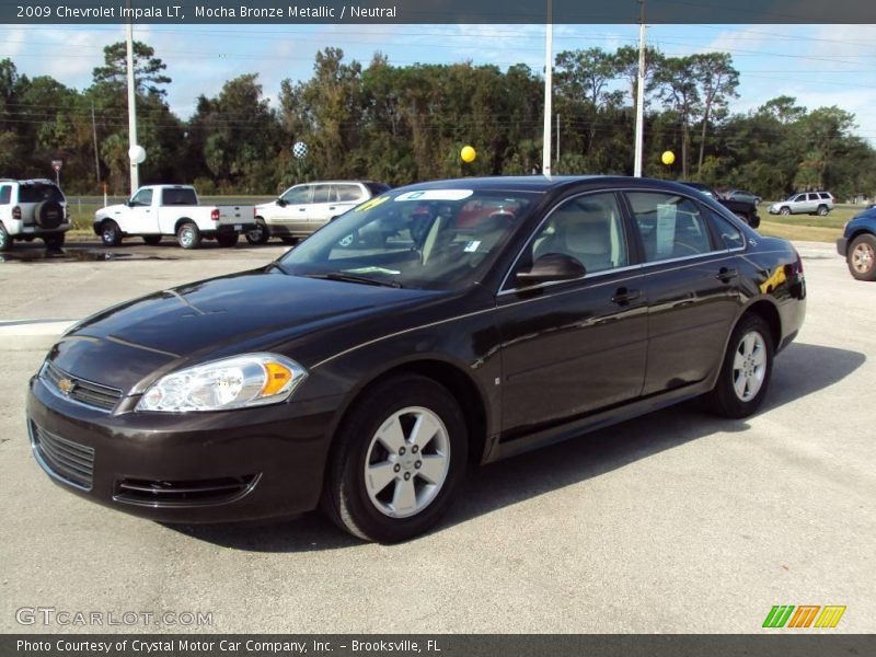 Mocha Bronze Metallic / Neutral 2009 Chevrolet Impala LT
