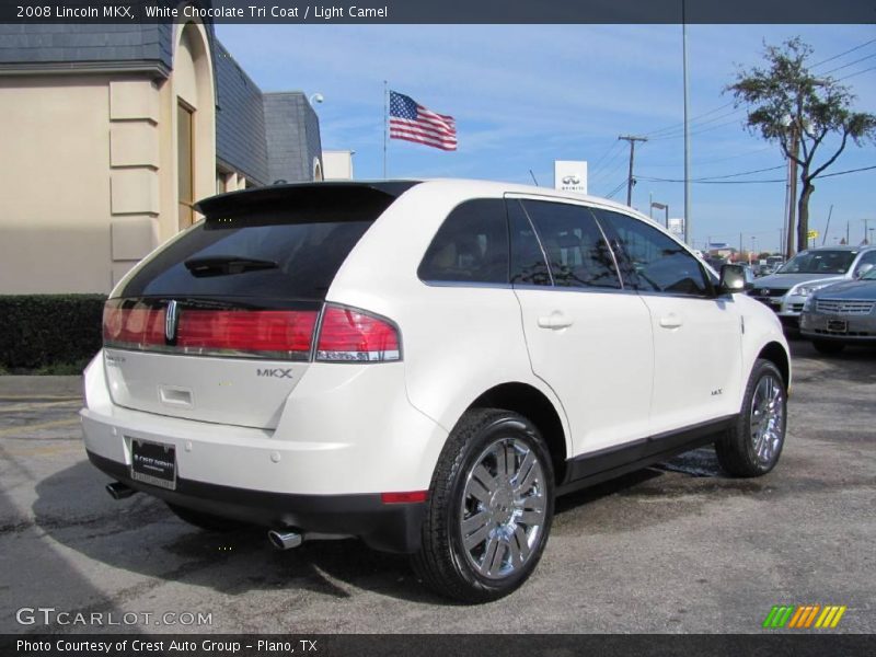 White Chocolate Tri Coat / Light Camel 2008 Lincoln MKX